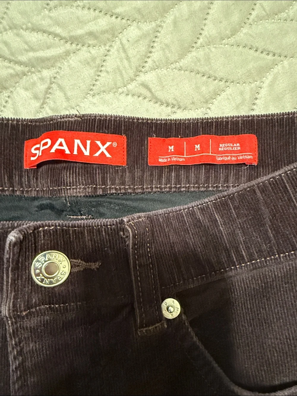 SPANX Corduroy 90s Straight Leg Jeans